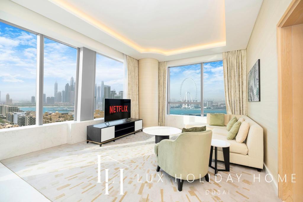Lux Iconic Views At The Palm Tower Suite 2 Dubái Exterior foto
