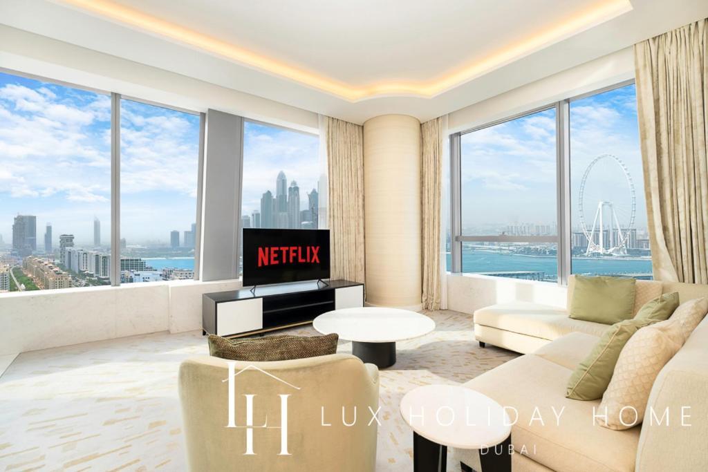 Lux Iconic Views At The Palm Tower Suite 2 Dubái Exterior foto