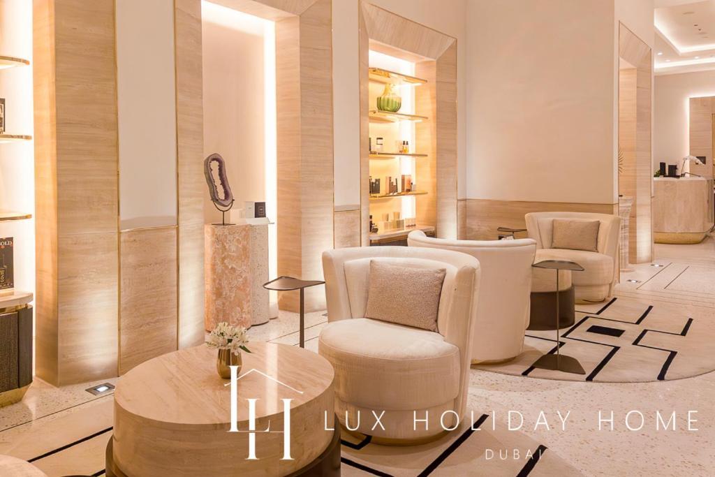 Lux Iconic Views At The Palm Tower Suite 2 Dubái Exterior foto